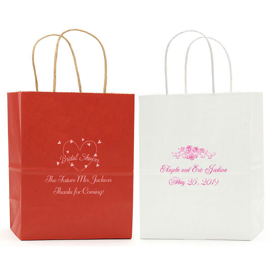 Large Twisted Handled Bags for Weddings